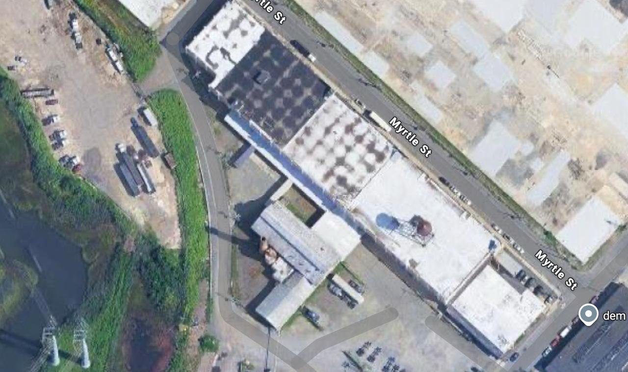 TSmart Warehouse aerial view - Myrtle St location